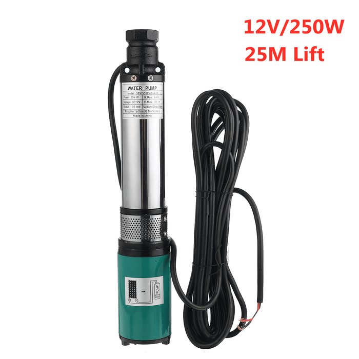 25-55M 12V /24V Deep Well Pump DC Pump Agricultural Irrigation Garden Low Noise Water Pump