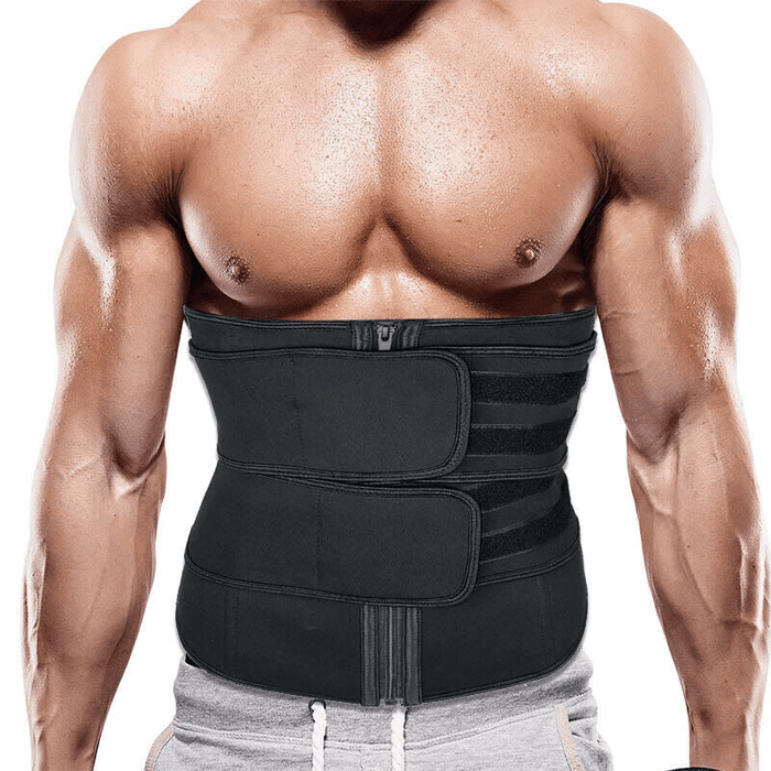 Men Women Waist Trainer Body Shaper Cincher Tank Top Adjustable Sport Belts Spine Protector