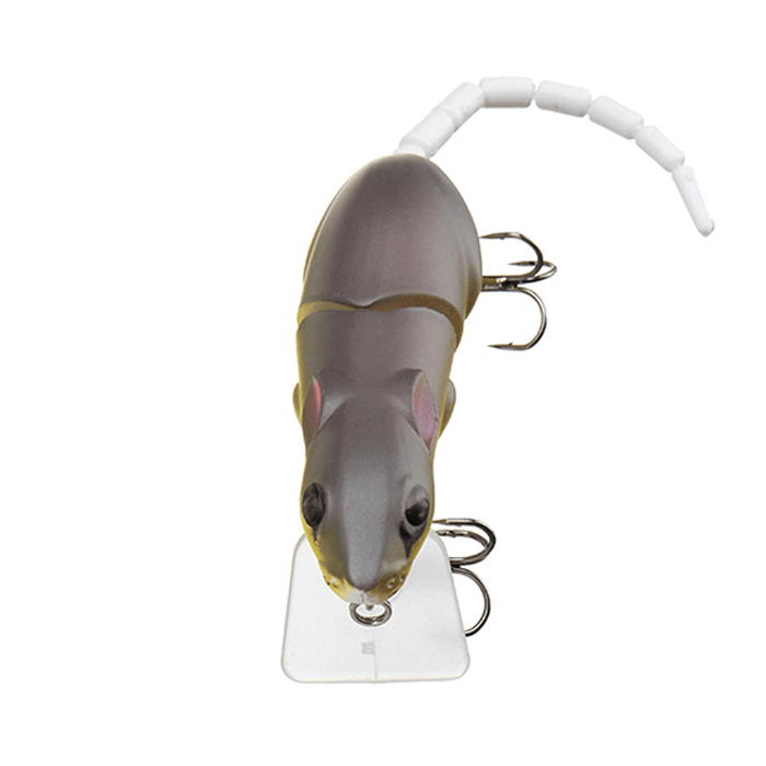 25Cm 15.5G Jointed Rat Fishing Lure Mouse Floating Crankbait Sea Topwater 3D Eyes Artificial Baits