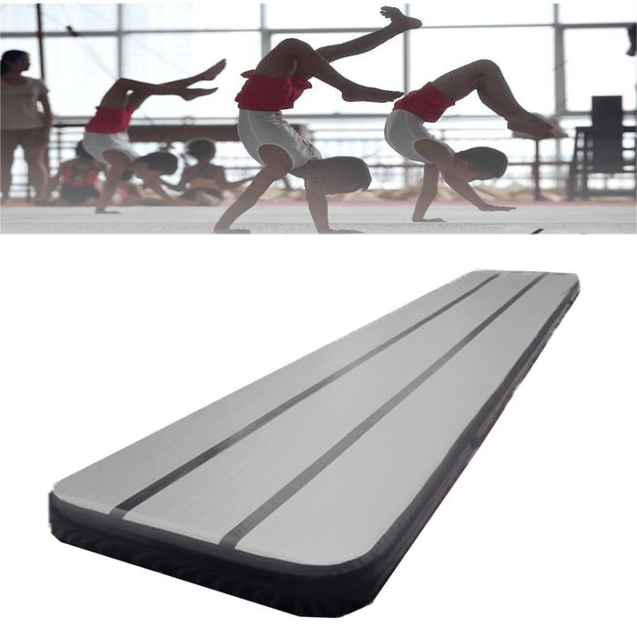 157.48X35.43X3.93Inch Inflatable GYM Air Track Mat Airtrack Gymnastics Mat Practice Training Pad