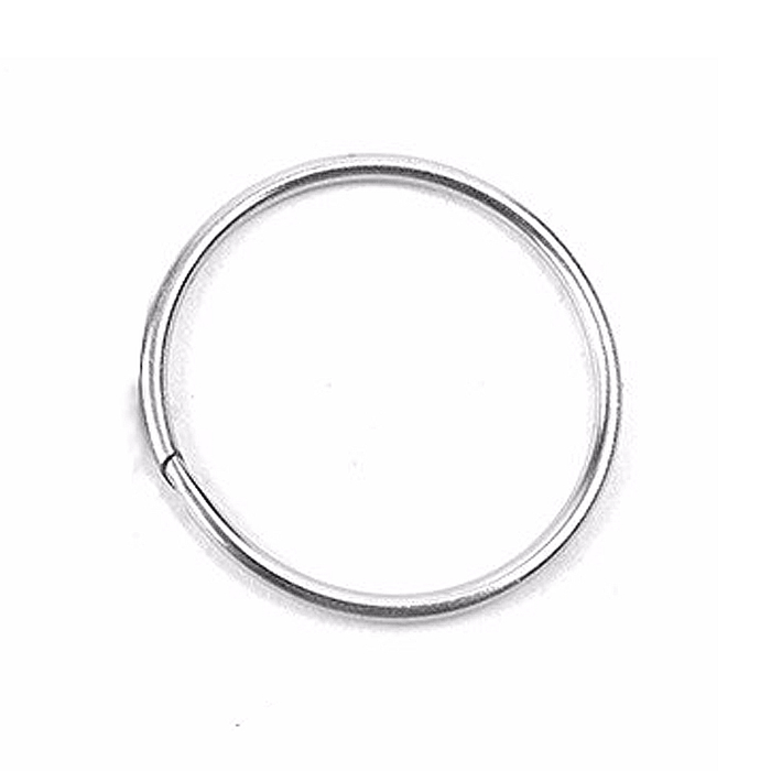 10PCS 32Mm Diameter Outdoor EDC Key Ring Buckle Metal round Chain Quick Release Clamp Ring