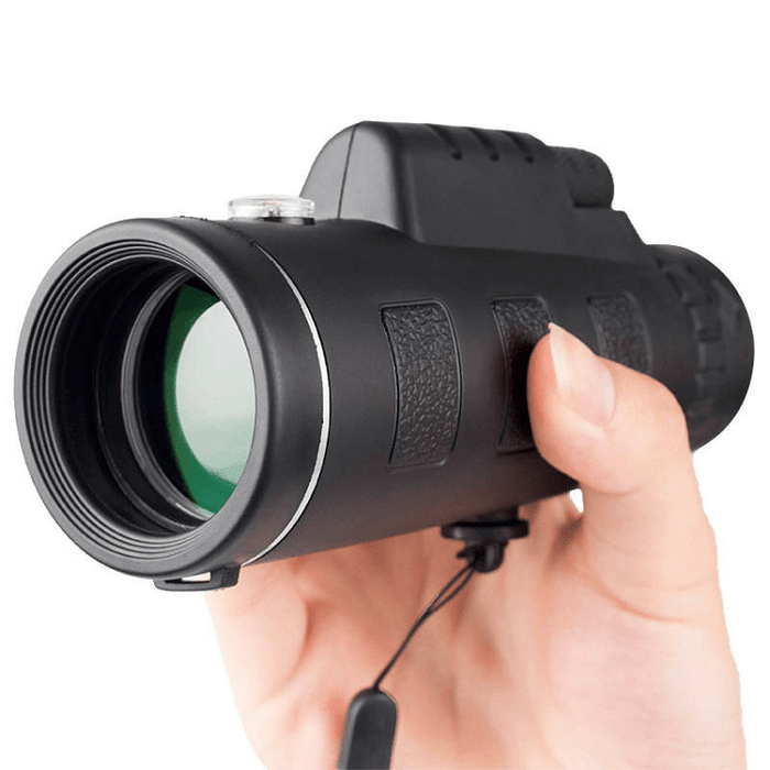 40X60 Zoom High-Definition Monocular Telescope with Military Tripod Camera Clip for Mobile Phone