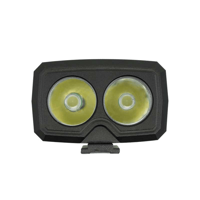 XANES DL05 1000LM 2XPE LED 1200Mah Battery 5-Mode IP65 Waterproof Mini Bicycle Head Light Power Display 360 Degree Rotation