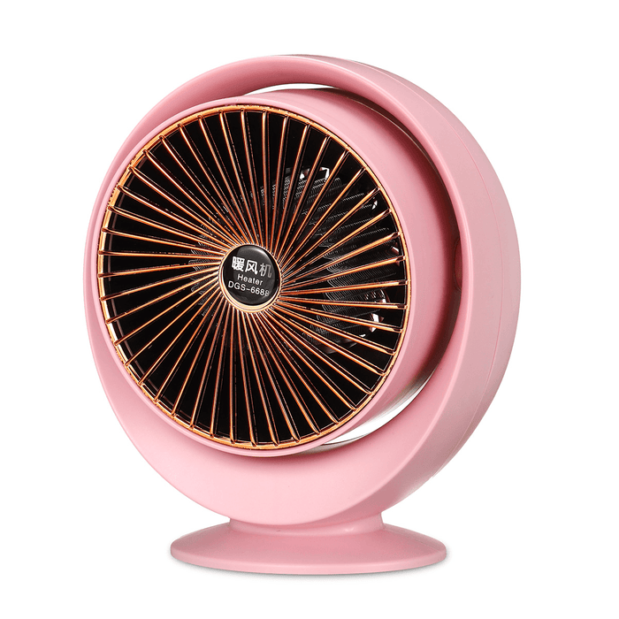 800W Mini Electric Air Heater Portable Space PTC Ceramic Heating Fan Home Office Winter Warmer