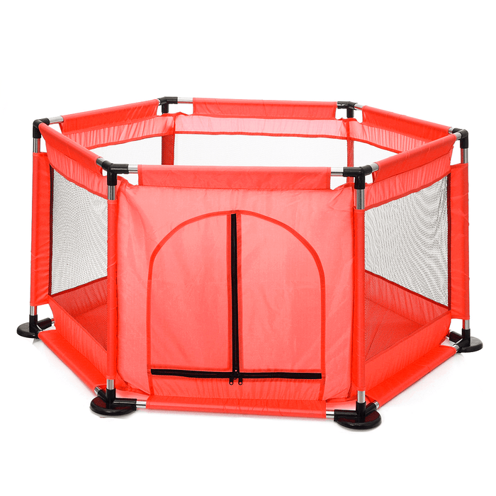 50Inch 6 Sided Baby Toddler Playpen Playinghouse for under 3 Years Old Interactive Kids Children Learning Playing Room with Safety Gate