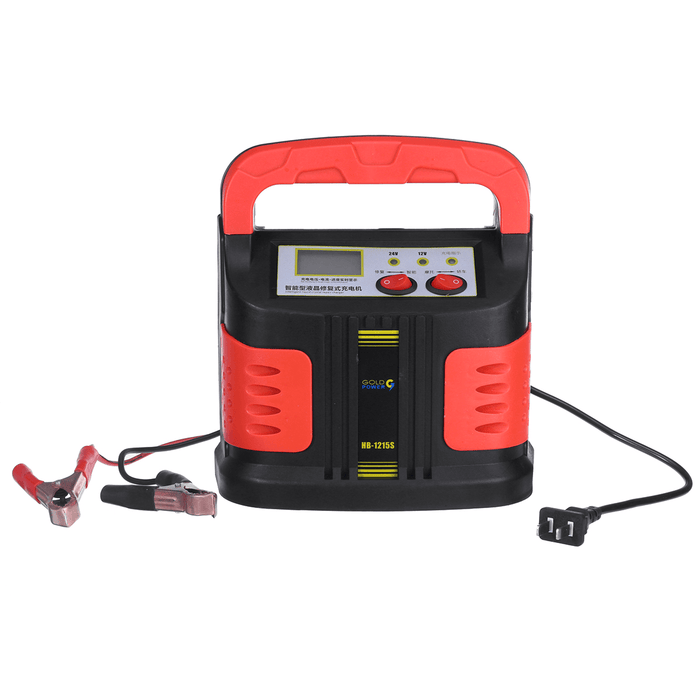 12V/24V Car Motorcycle Battery Charger Automatic Intelligent Lead Acid Battery