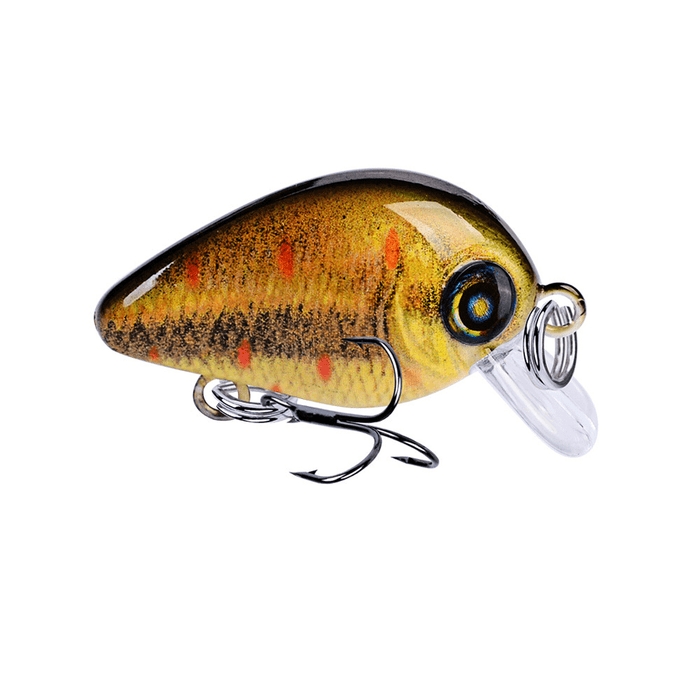 ZANLURE DW1115 10Pcs/Set 28.5Mm 1.95G Minnow Hard Fishing Lure 3D Eyes #14 Hook Wobblers Crank Bait