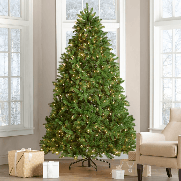 Mini Artificial Christmas Tree Encryption Green Tree with Regular Spruce Lights Decorations 2020 Christmas Decoration for Home Decor