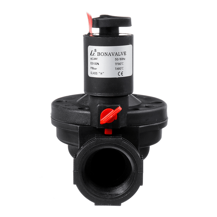 1 Inch Industrial Irrigation Water Valve 12/24V AC Solenoid Thread Valve Garden Controller