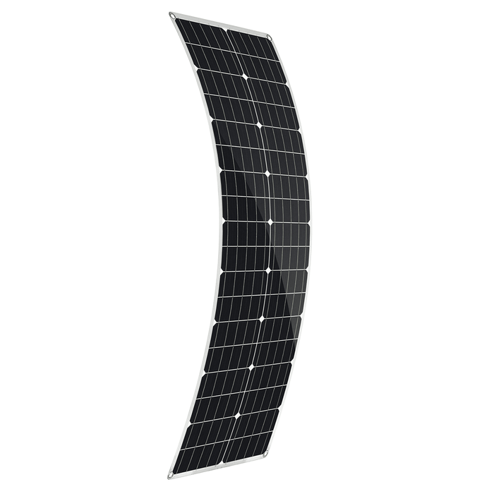 80W PET Flexible Dual USB Solar Panel DC Output Battery Charger Roof Boat Car