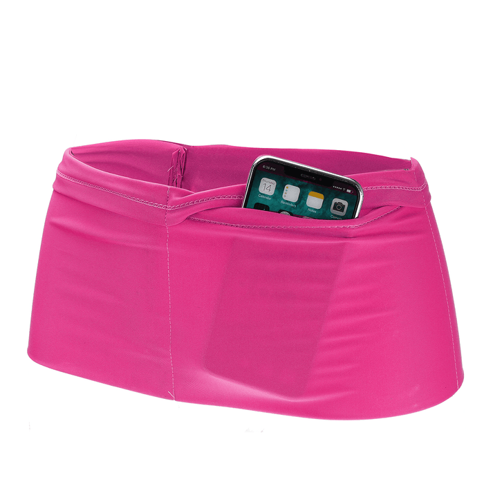 6 Pockets Breathable Fabric Running Waist Belt Pouch Jogging Phone Bag Cycling Waist Packbag