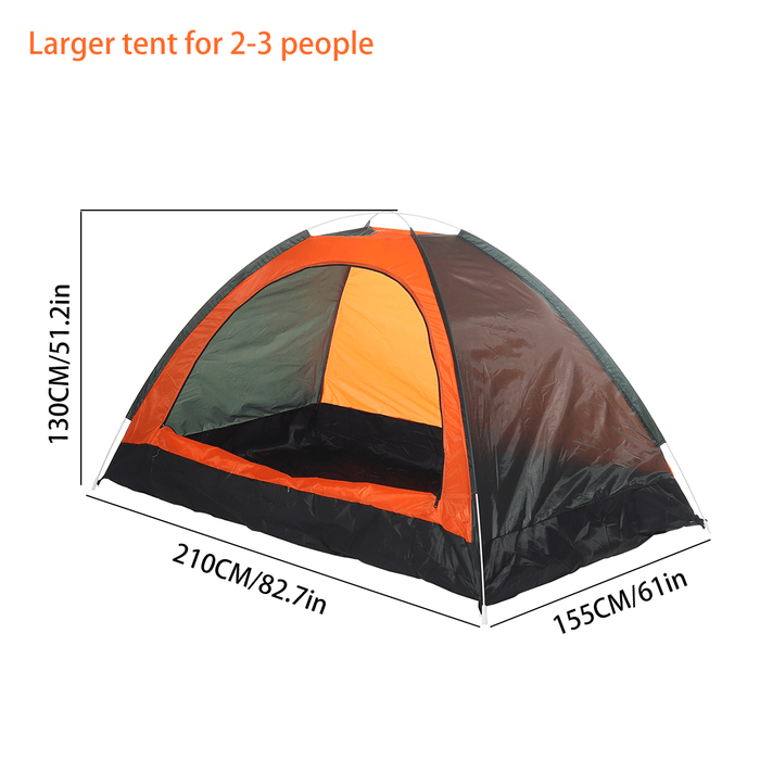 Ipree® 2~3 People Camping Tent Full Automatic Waterproof Windproof Sunshade Canopy Beach Awing Outdoor Travel