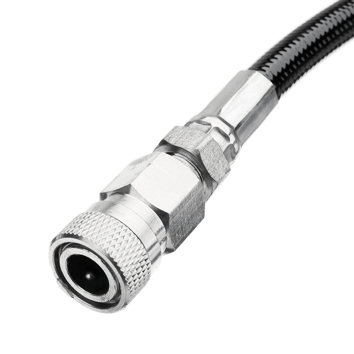 4500PSI 36'' Paintball Tank Fill Line Hose for HPA SCUBA PCP 1/8" Male Nipple and 1/8'' Female Quick Release