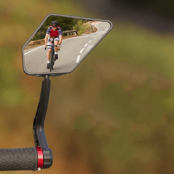 WEST BIKING 1 Pair Bicycle Rear View Mirror HD Wide Angle 360 Degree Rotate Cycling MTB Road Bicycle Handlebar End Rearview Mirrors