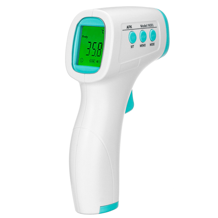 LCD Digital Forehead Body Temperature Meter Non-Contact IR Infrared Thermometer Audlt /Baby Digital Thermometer