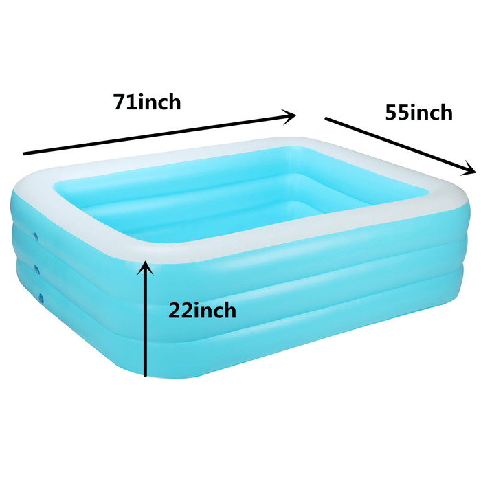 Three Layer Family Swimming Pool Summer Inflatable Pools Outdoor Garden