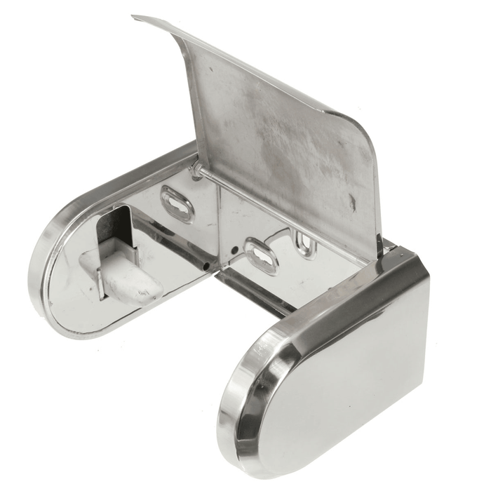 Stainless Steel Chrome Toilet Bathroom Wall Mounted Roll Paper Shelf Holder Tissue Box Holder