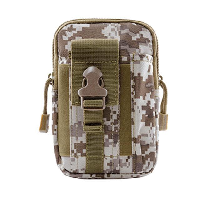 BENNIU BL064 Oxford MOLLE System Camouflage Military Tactical Waist Bag Outdoor Waterproof Sports Waist Bag Crossbody Bag