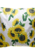 18X18Inch Square Linen Sunflowers Cushion Pillow Case Protective Cover
