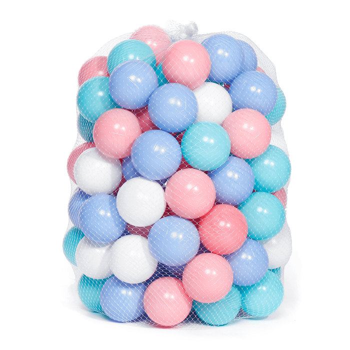 100Pcs/Lot Eco-Friendly Colorful Macarons Ball Pits Soft Plastic Ocean Ball Water Ocean Wave Ball Toys for Children Kid Baby