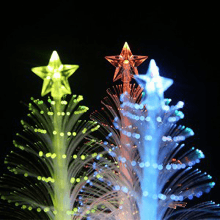 Colorful LED Fiber Optic Christmas Tree Light for Festival Party Decoration Night Light
