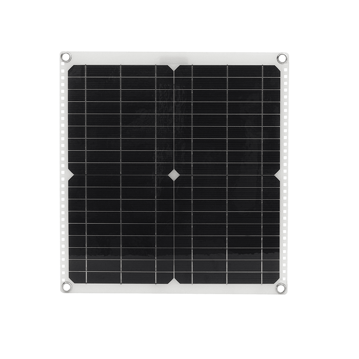 50W Foldable Solar Charging Panel 30-100A LCD Controller Solar Battery Charger Charging Kits