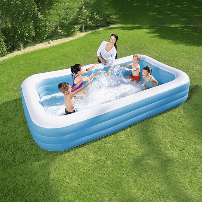 Inflatable Swimming Pool Kids Adult Yard Garden Family Party Outdoor Indoor Playing Inflatable Bathtub