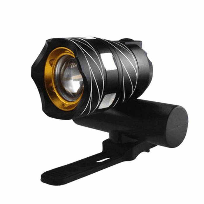 XANES ZL01 800LM T6 Bicycle Light Three Modes Zoomable Night Riding USB Rechargeable Waterproof