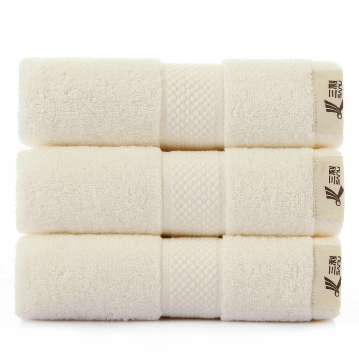 Honana HT-301 Ultra Soft Pure Cotton Fast Drying High Absorbent Antibacterial Thicker Bath Towel Beach Towel