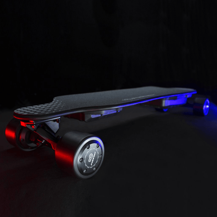 [US DIRECT] Possway T1 7Inch Electric Skateboard 2X480W Motor 42Km/H Max Speed 38Km Range 4 Speed Modes 150Kg Max Load