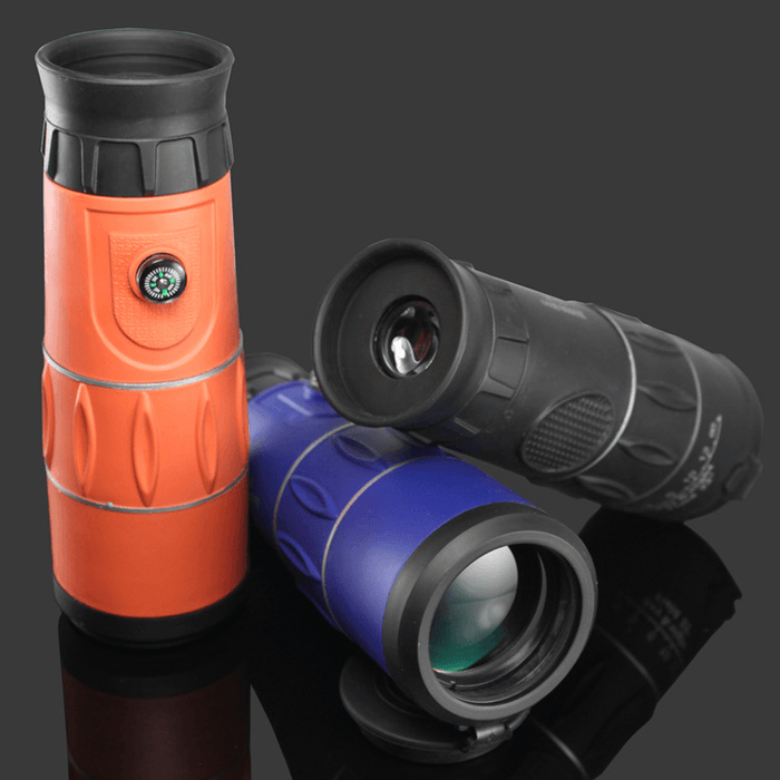 26X52 HD BAK4 Monocular Night Vision Telescope Outdoor Camping Travel Clear Zoom Optical Telescope