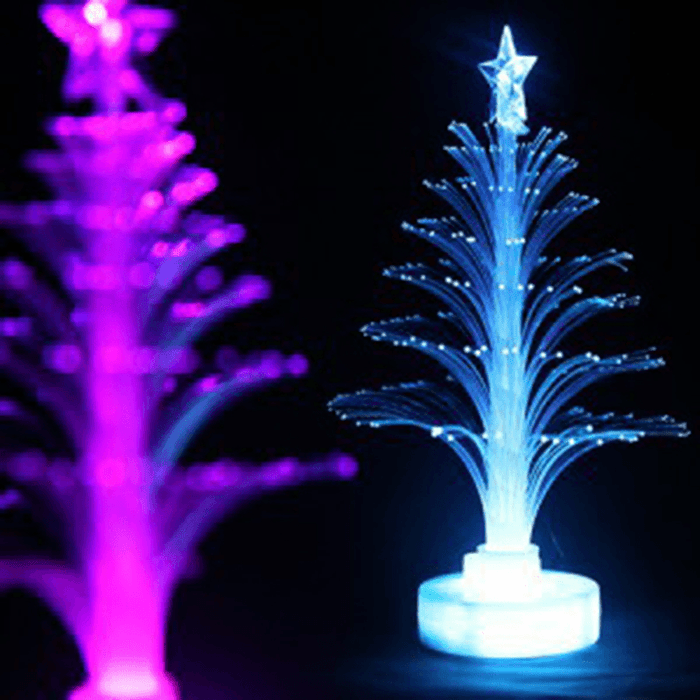 Colorful LED Fiber Optic Christmas Tree Light for Festival Party Decoration Night Light