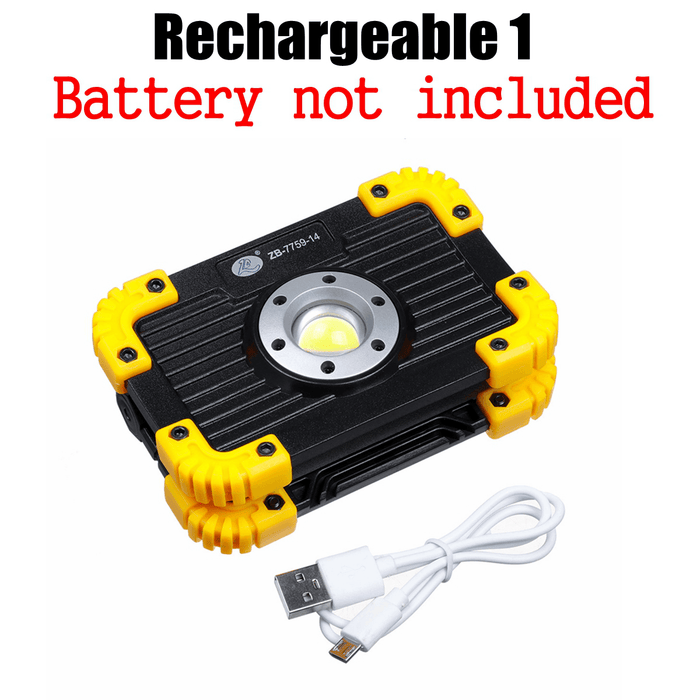 50W COB Work Light USB Charging 3 Modes Camping Light Floodlight Emergency Lamp Outdoor Travel