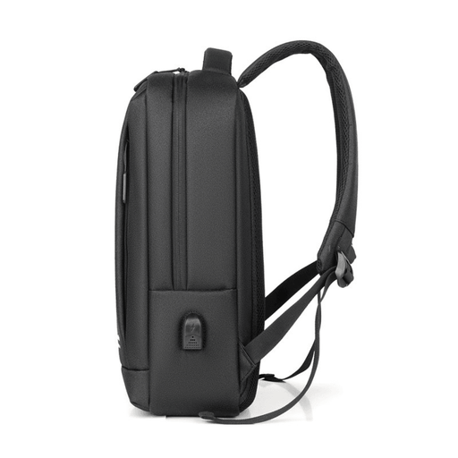 OUMANTU 13L School Backpack USB Charging Waterproof Men Shoulder Bag 14Inch Laptop Bag for Camping Travel