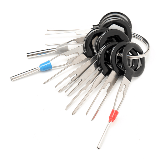 Excellway® 11Pcs Terminal Removal Tool Kit Wiring Connector Pin Release Extractor