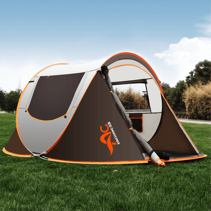 Outdoor 3-4 People Instant Pop up Tent Waterproof Sunshade Canopy Rain Shelter Camping Hiking