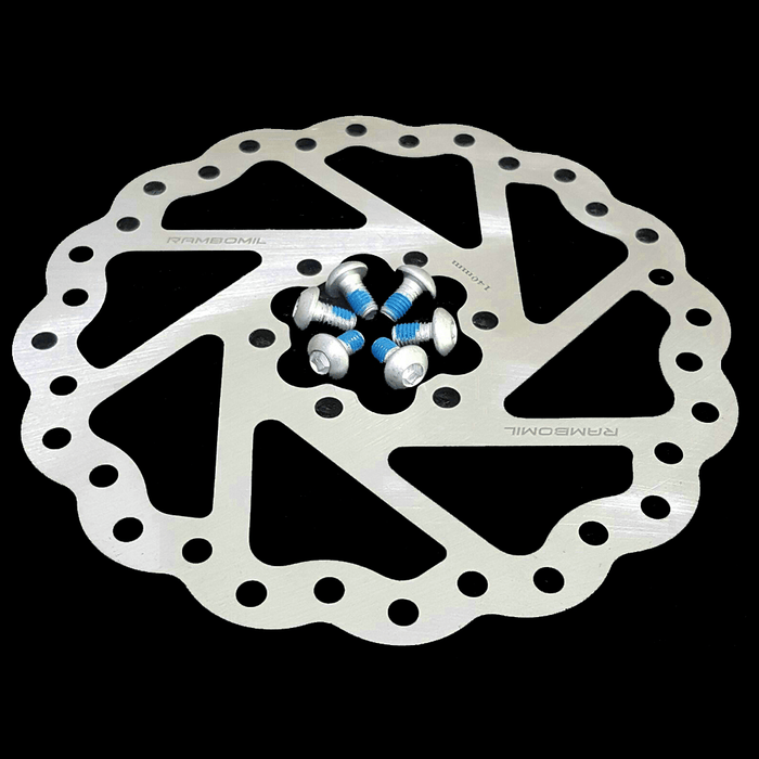 RAMBOMIL M-17 140MM Bike Bicycle Mechanical Brake Disc Electric Bike Scooter MTB Cycling Brake Disc