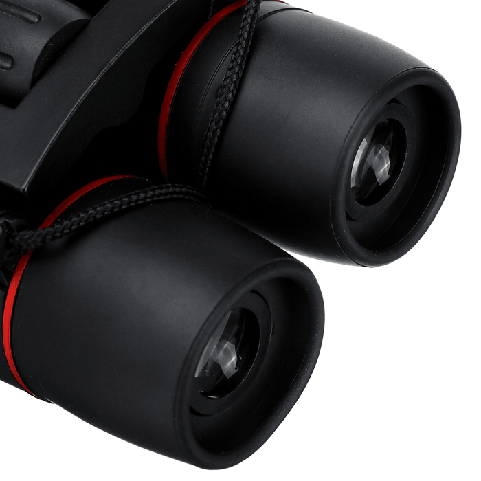 30X60 Mini Folding Binoculars Portable Camping Travel Telescope with Low Light Night Vision