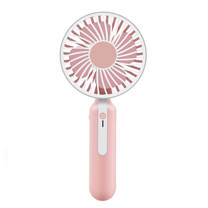 DC 5V Portable Rechargeable Fan Air Cooler Cooling Mini Handheld USB with Phone Base