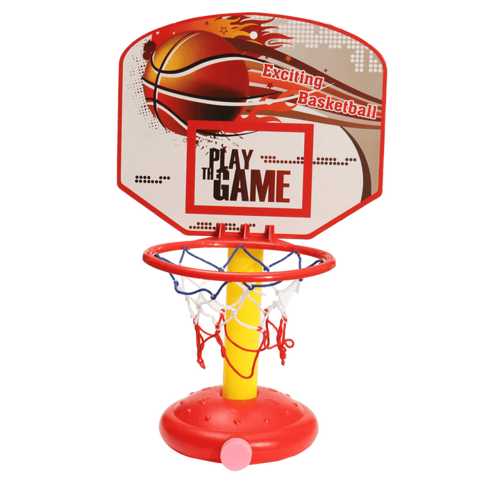 4-Gears Height Children 'S Outdoor / Indoor Liftable Basketball Stand Set with Basketball + Pump Home Fitness Kids Toys