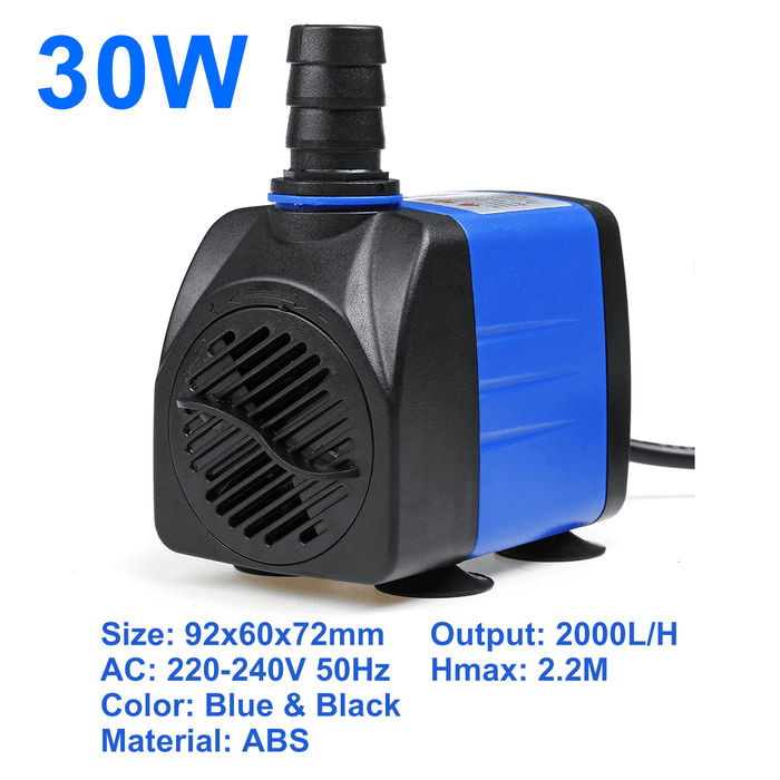 Submersible Water Pump Circulatiion Pump for Pond Aquarium Fish Tank Fountain Water Pump Hydroponics