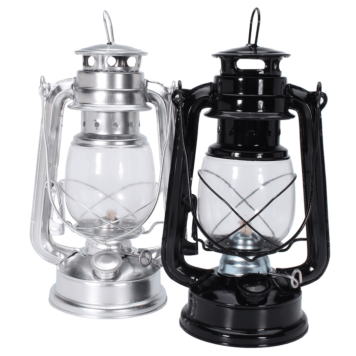 Ipree® Retro Oil Lantern Outdoor Garden Camp Kerosene Paraffin Portable Hanging Lamp