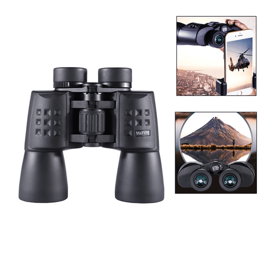 MAIFENG 20X50 Tactical Telescope Waterproof Anti-Fog HD Lens Hunting Telescope Travel High Power Night Vision Camping Binoculars