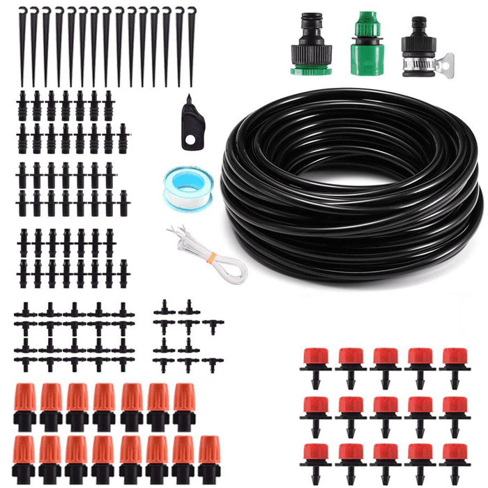 10M 127Pcs Drip Irrigation Set Automatic Irrigation System Garden Watering System Self-Watering Hose Gardening Tools and Equipment