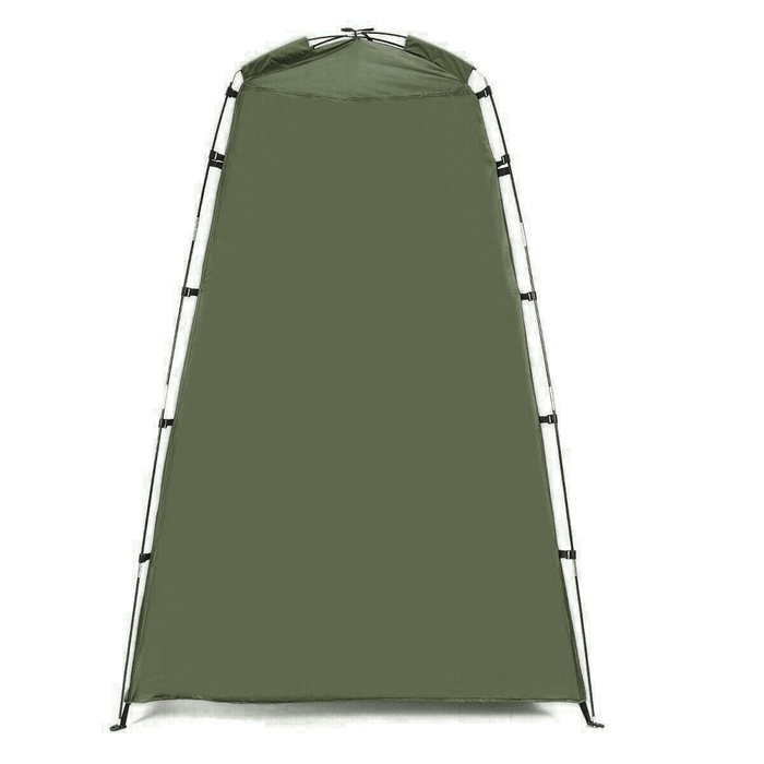 Portable Instant Tent with Zipper Door Camping Shower Toilet Outdoor Dressing Changing Fishing House