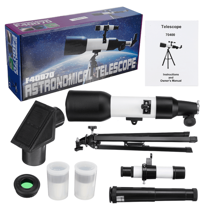 Professional 14X-117X Astronomical Telescope 350M Focal Length 360° Rotation Monocular Students Children'S Scientific Experiment