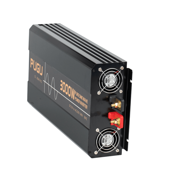 LCD 220V 50HZ Power Inverter 1600W/4000W/5000W/6000W 12V/24VDC to AC Pure Sine Wave Converter EU Socket