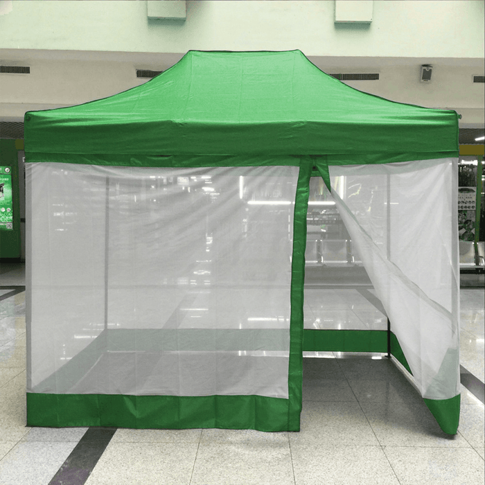 3X3M 1 Side Wall Canopy Anti-Mosquito Nets Breathable Windproof Shelter Tent Outdoor Camping Travel