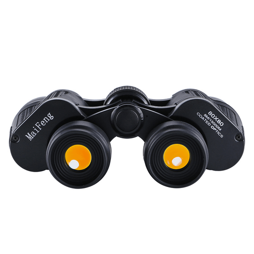 MAIFENG 10X80 Powerful Binoculars Long Range Telescope for Hunting Hiking Travel Low Light Night Vision