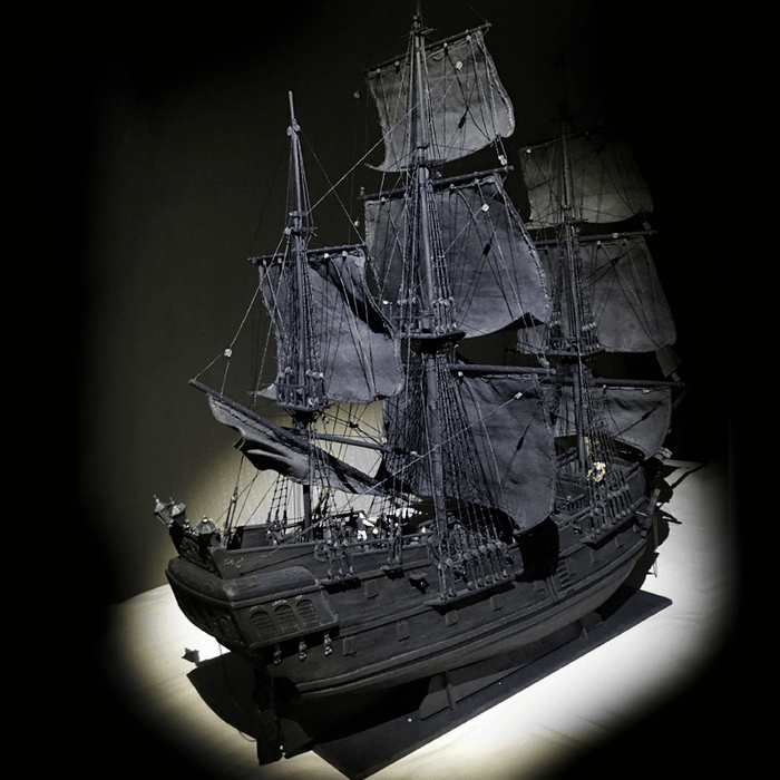 Piececool 3D Puzzle the BLACK PEARL Boat Model KITS Assemble Jigsaw Puzzle DIY Gift Toys XHL-AS007